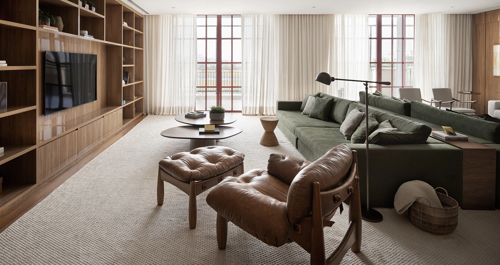 Living JHSF Residence no Boa Vista Village | Residence de 3 suítes